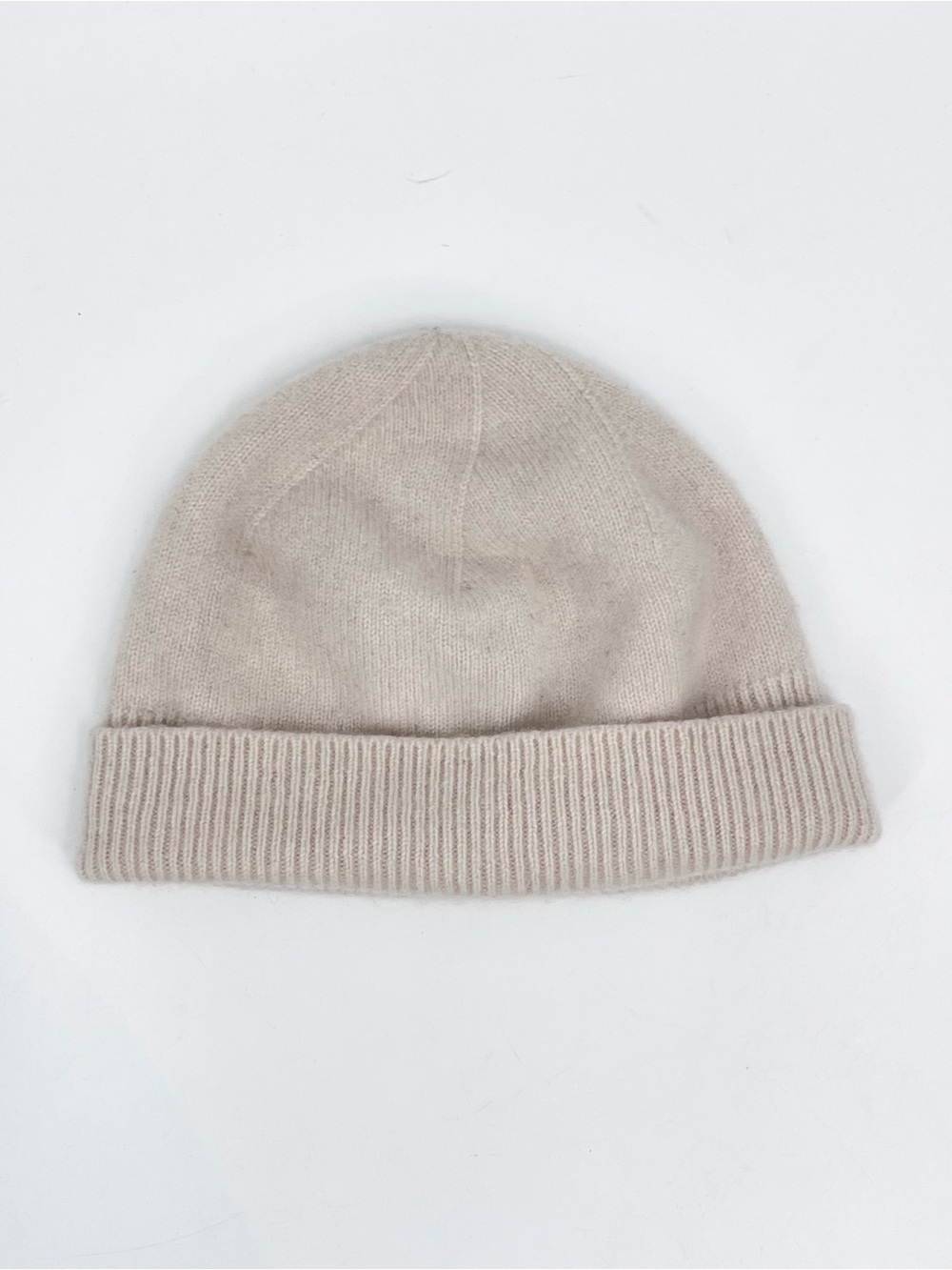 Phenix 100% cashmere beanie cream color